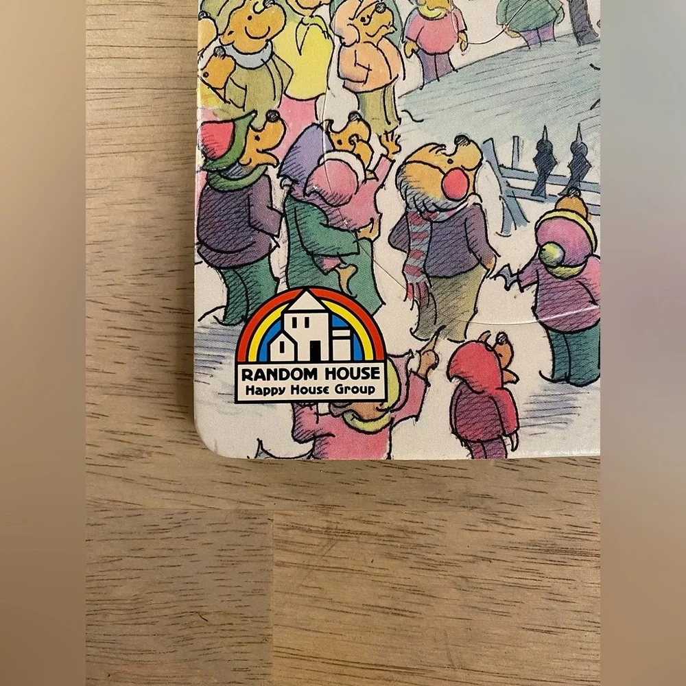 Vinyage Berenstain Bears‎ Christmas Tree puzzle 24 pieces 1980 Random House